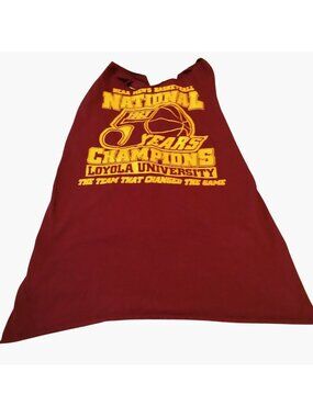 Loyola University NCAA Mens Basketball National Champion 50 Year Tank Top Small